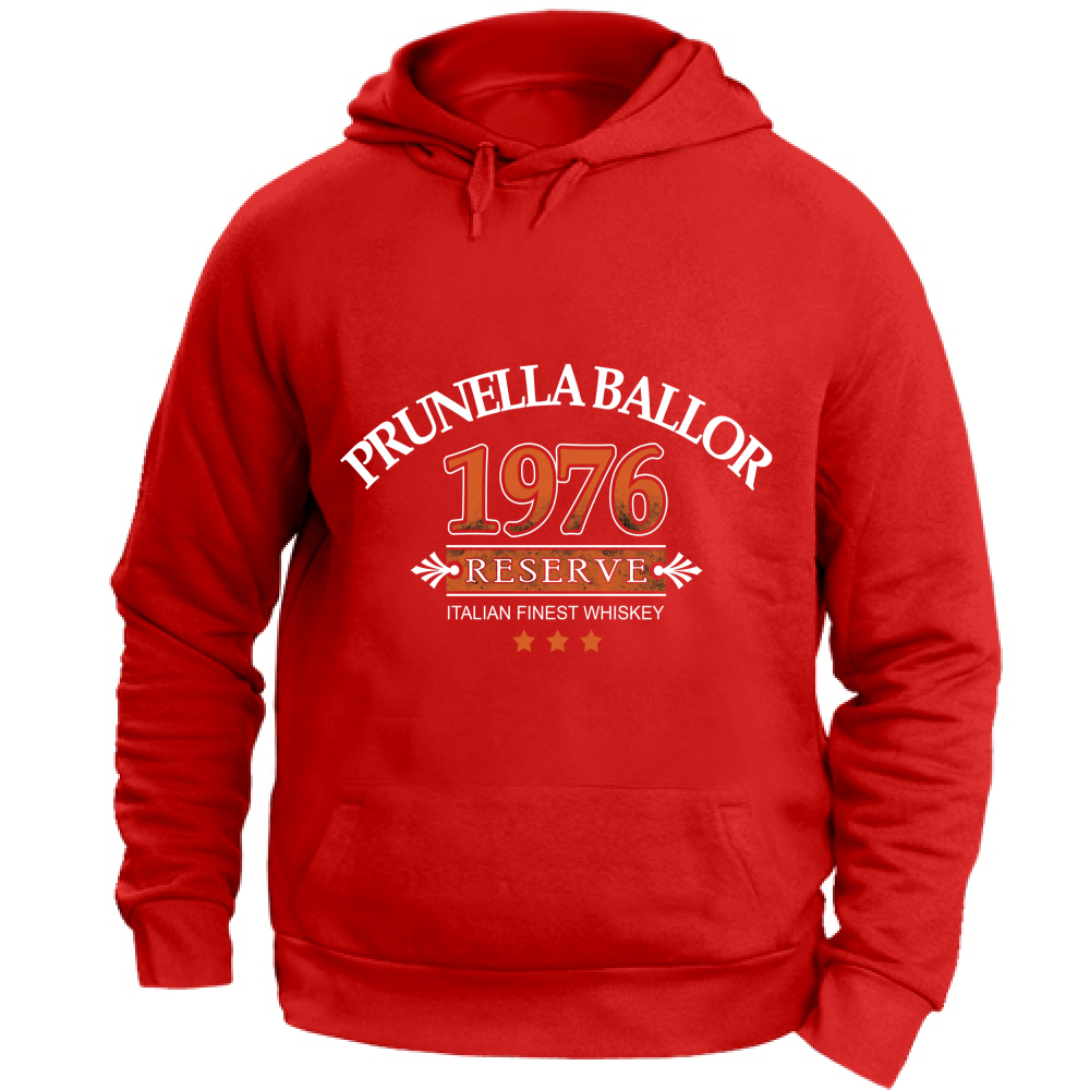 Felpa Unisex con Cappuccio Prunella ballor
