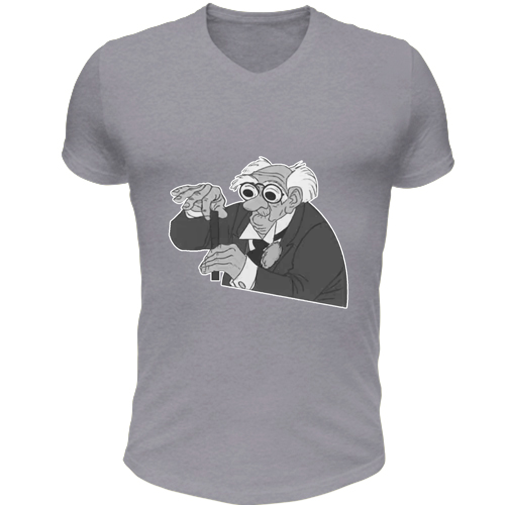 T-Shirt Unisex Scollo V Maglietta George