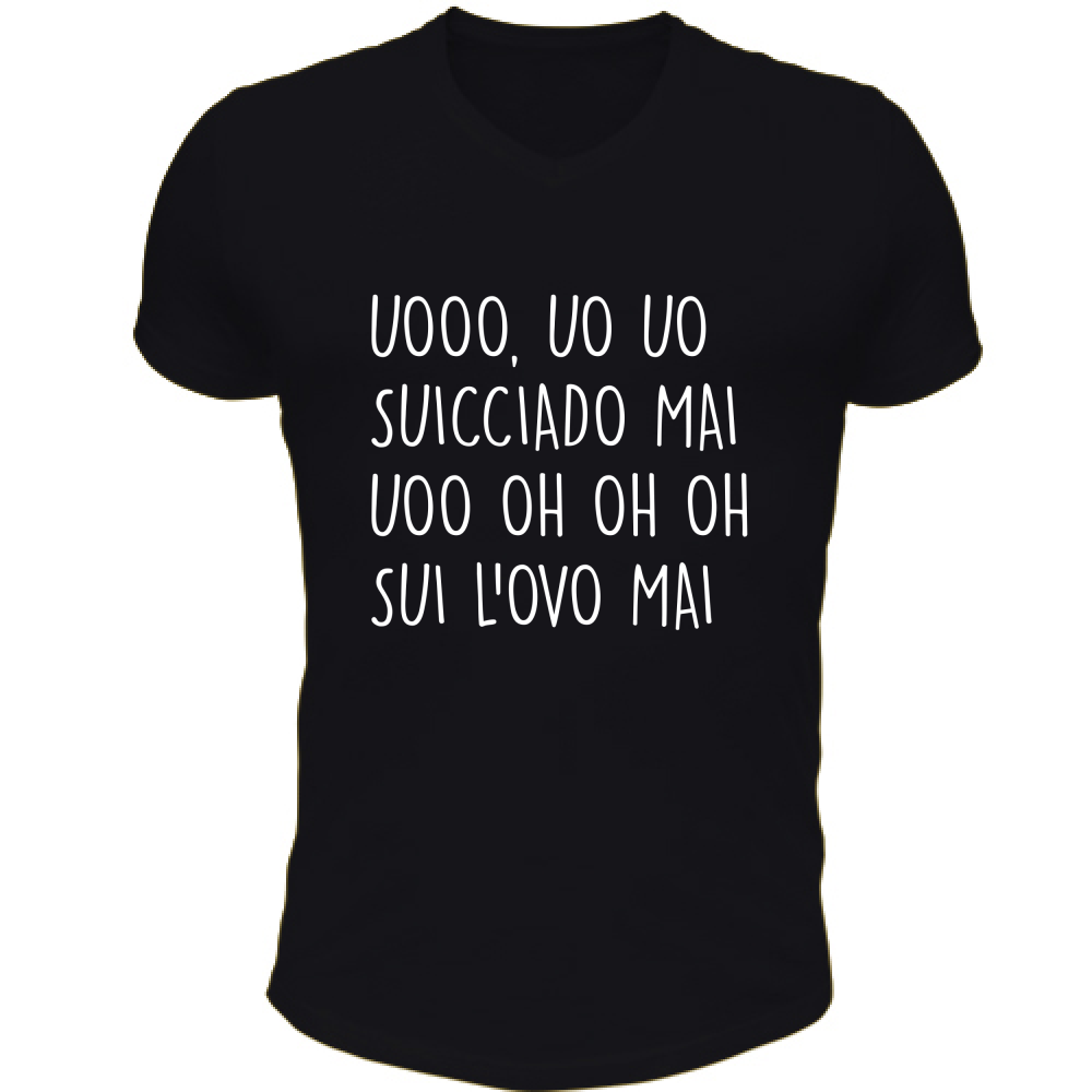 T-Shirt Unisex Scollo V Suicciado mai