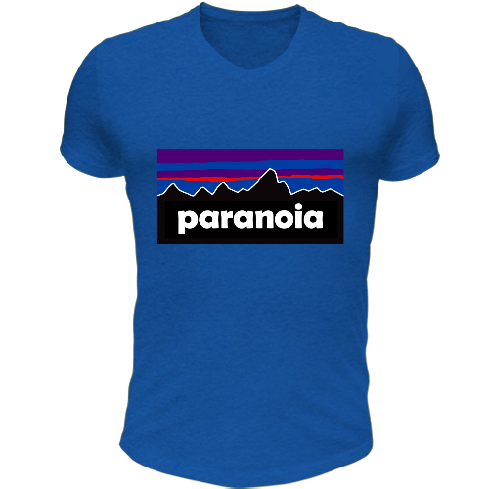 T-Shirt Unisex Scollo V Paranoia