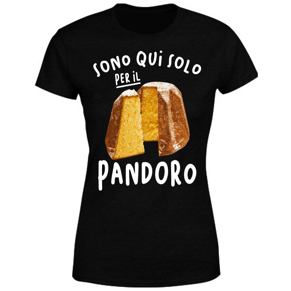 T-Shirt Donna Solo per il Pandoro