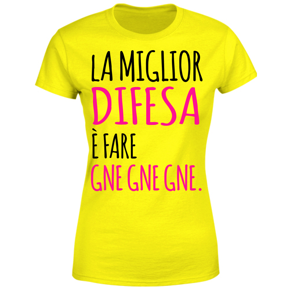 T-Shirt Donna Gne Gne Gne - Scritte Divertenti - Chiara