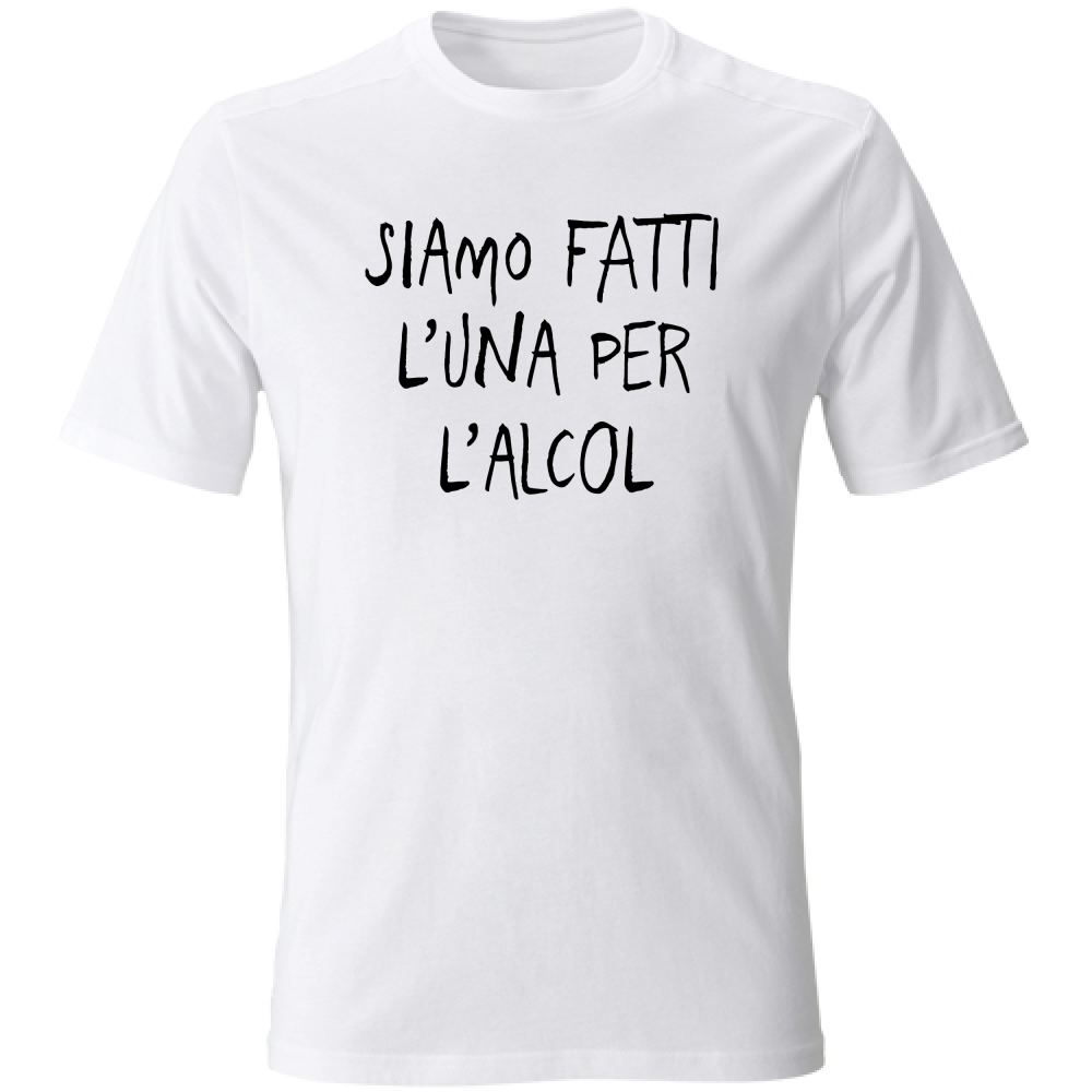 T-Shirt Unisex L'una per... - Scritte Divertenti - Chiara