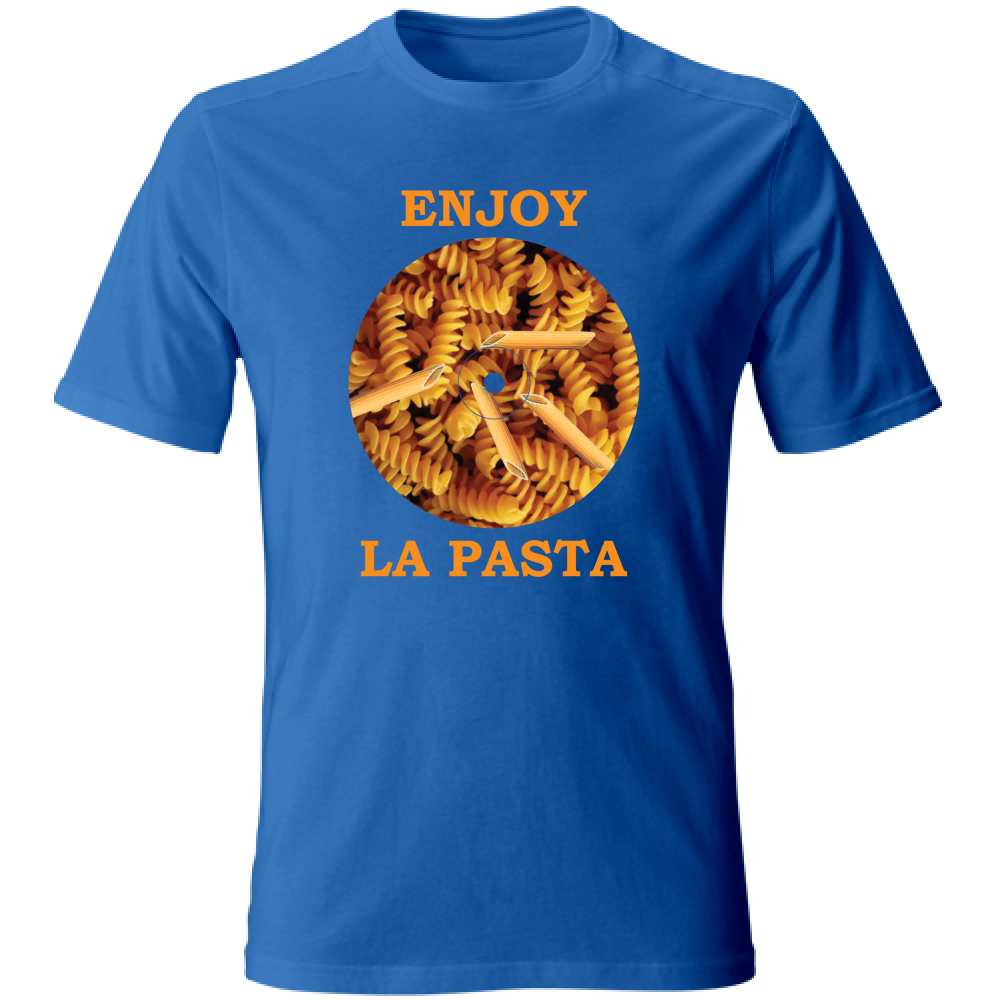 T-Shirt Unisex Large Enjoy La Pasta