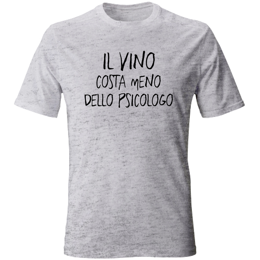 T-Shirt Unisex Psicologo - Scritte Divertenti - Chiara