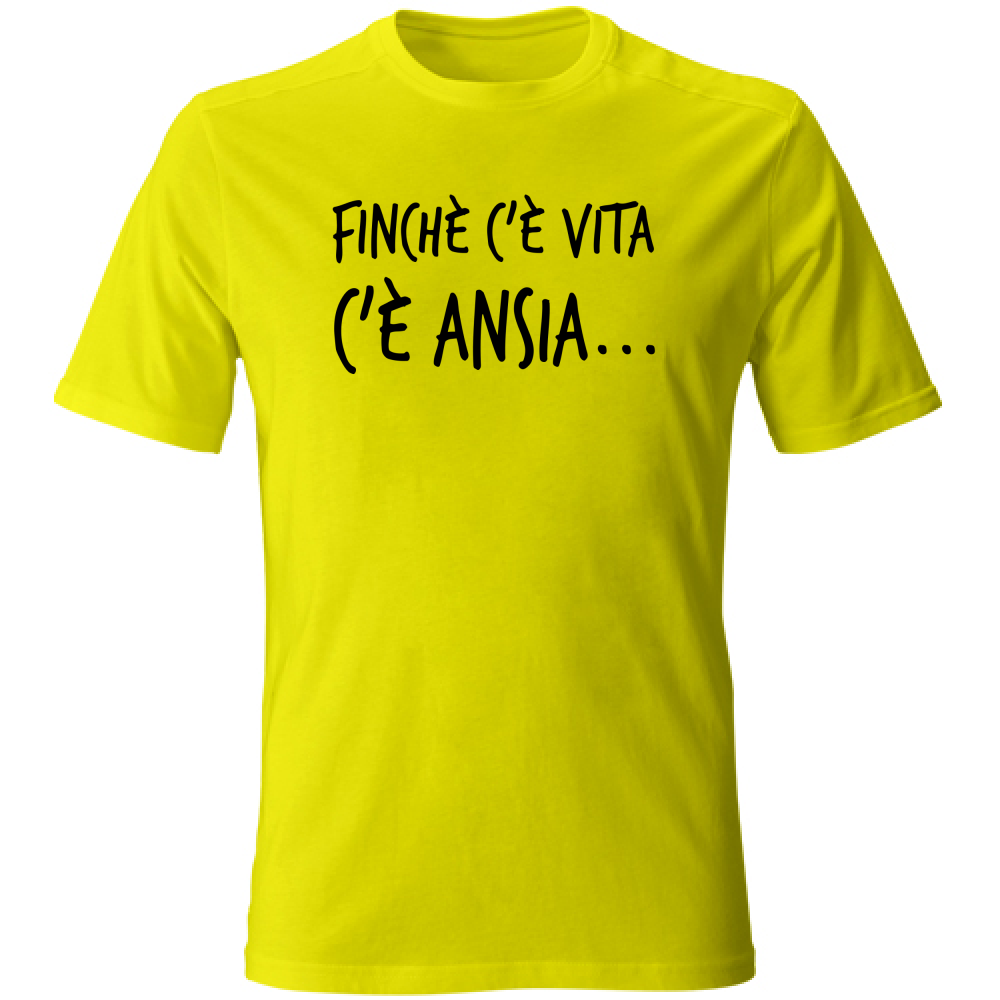 T-Shirt Unisex Vita - Scritte Divertenti - Chiara