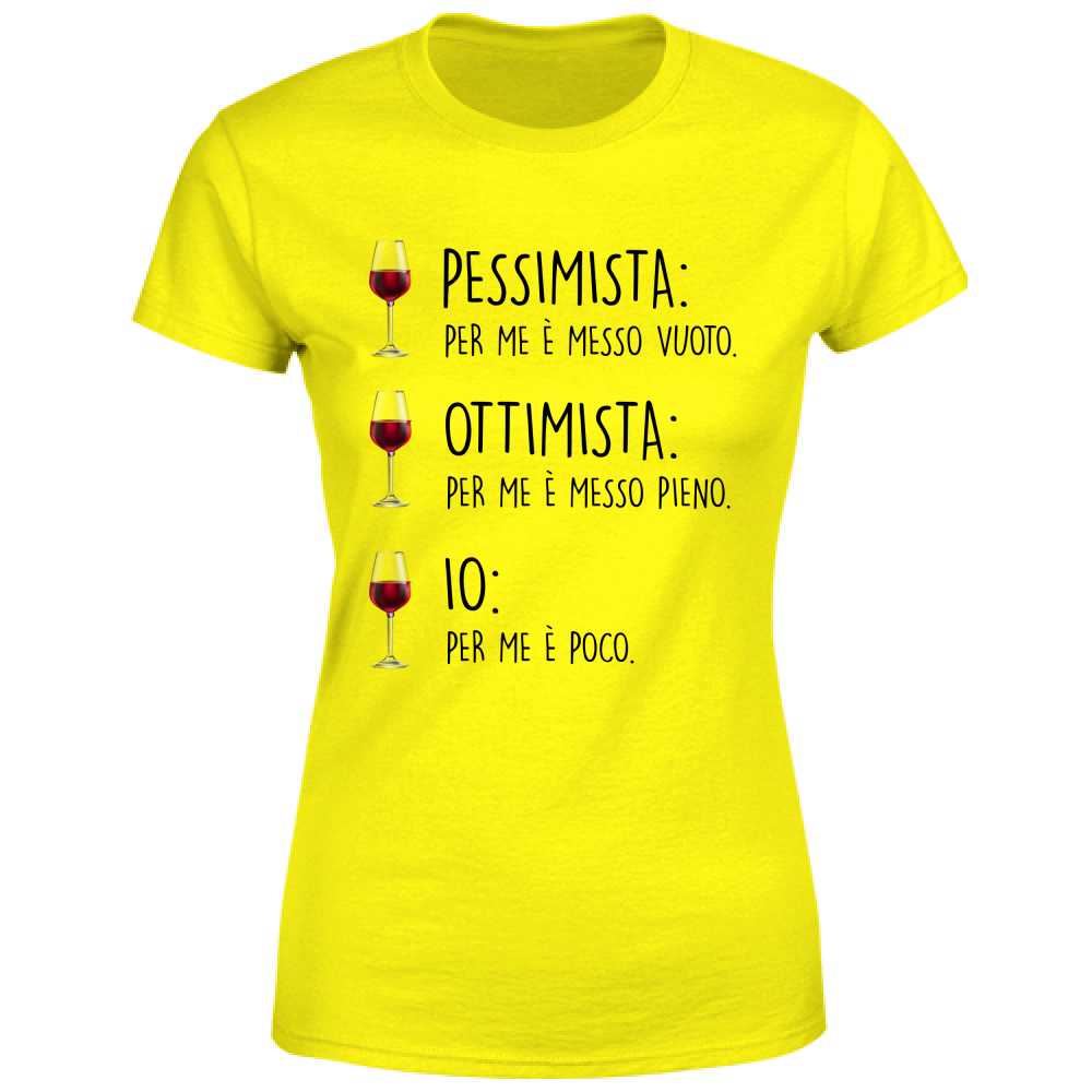 T-Shirt Donna IO - Scritte Divertenti - Chiara