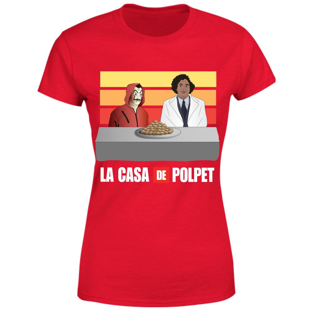 T-Shirt Donna La Casa de Polpet