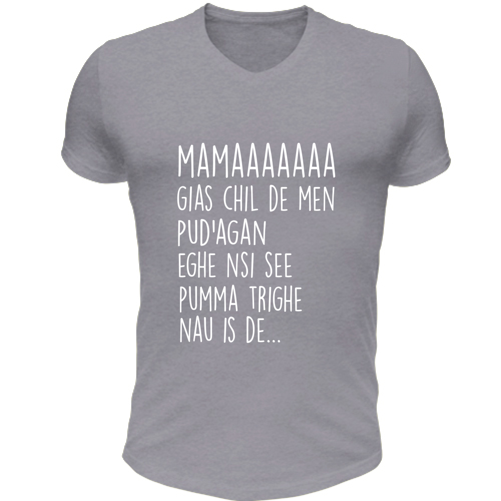 T-Shirt Unisex Scollo V Mamaaa