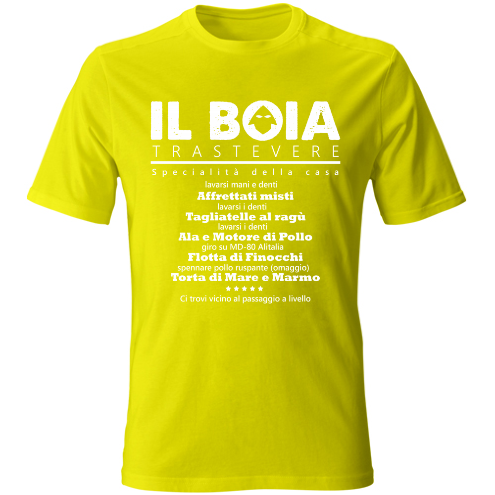 T-Shirt Unisex Il B o i a Trastevere