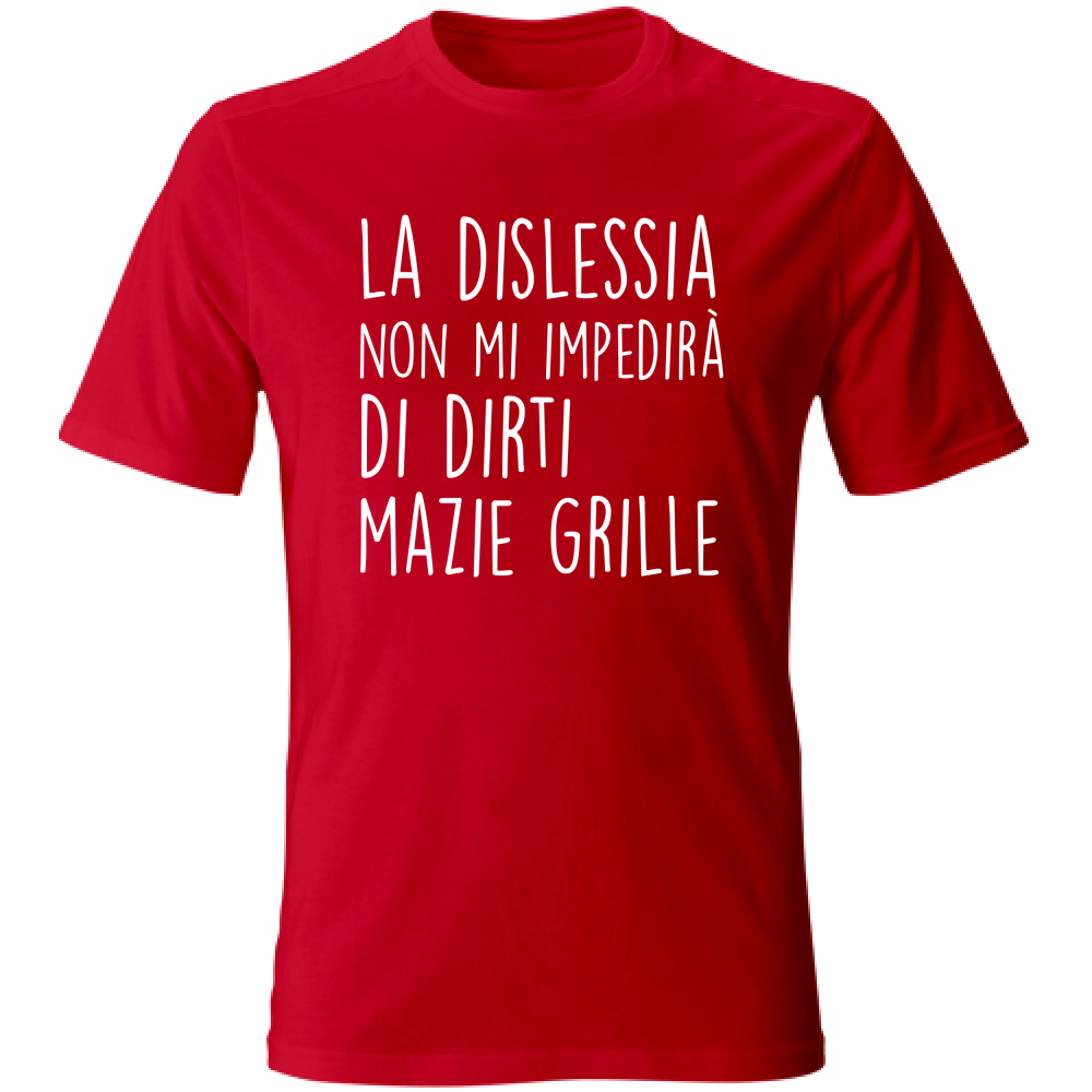 T-Shirt Unisex Mazie Grille - Scritte Divertenti