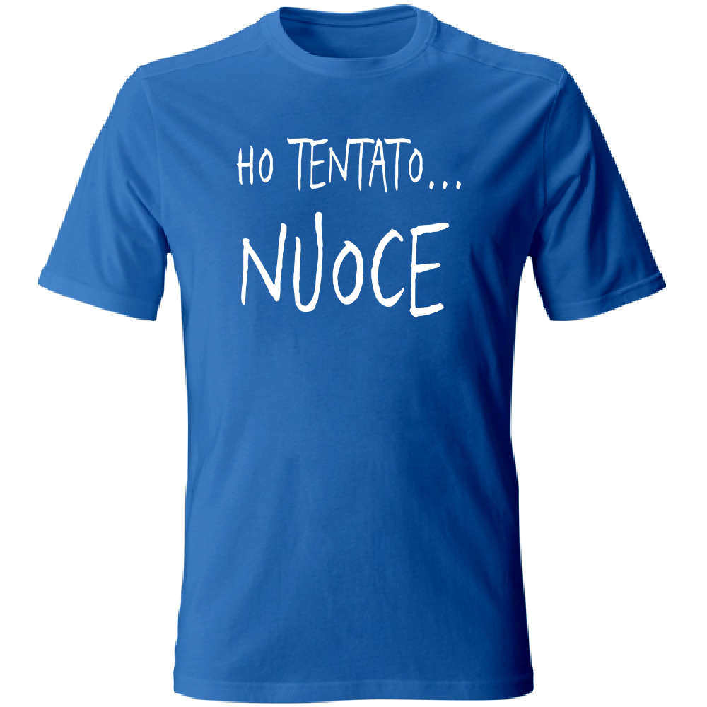 T-Shirt Unisex Ho tentato - Scritte Divertenti