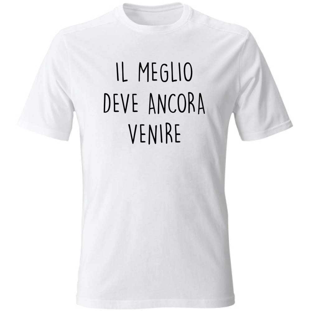 T-Shirt Unisex Il meglio - Scritte Divertenti - Chiara