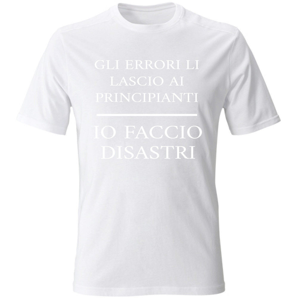 T-Shirt Unisex Errori Disastri
