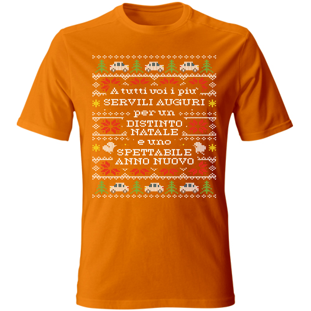 T-Shirt Unisex Servili Auguri Natale