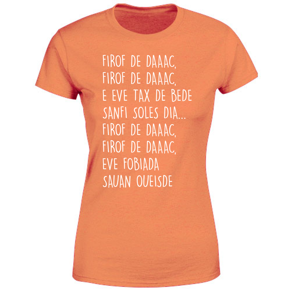 T-Shirt Donna Firof de daaac