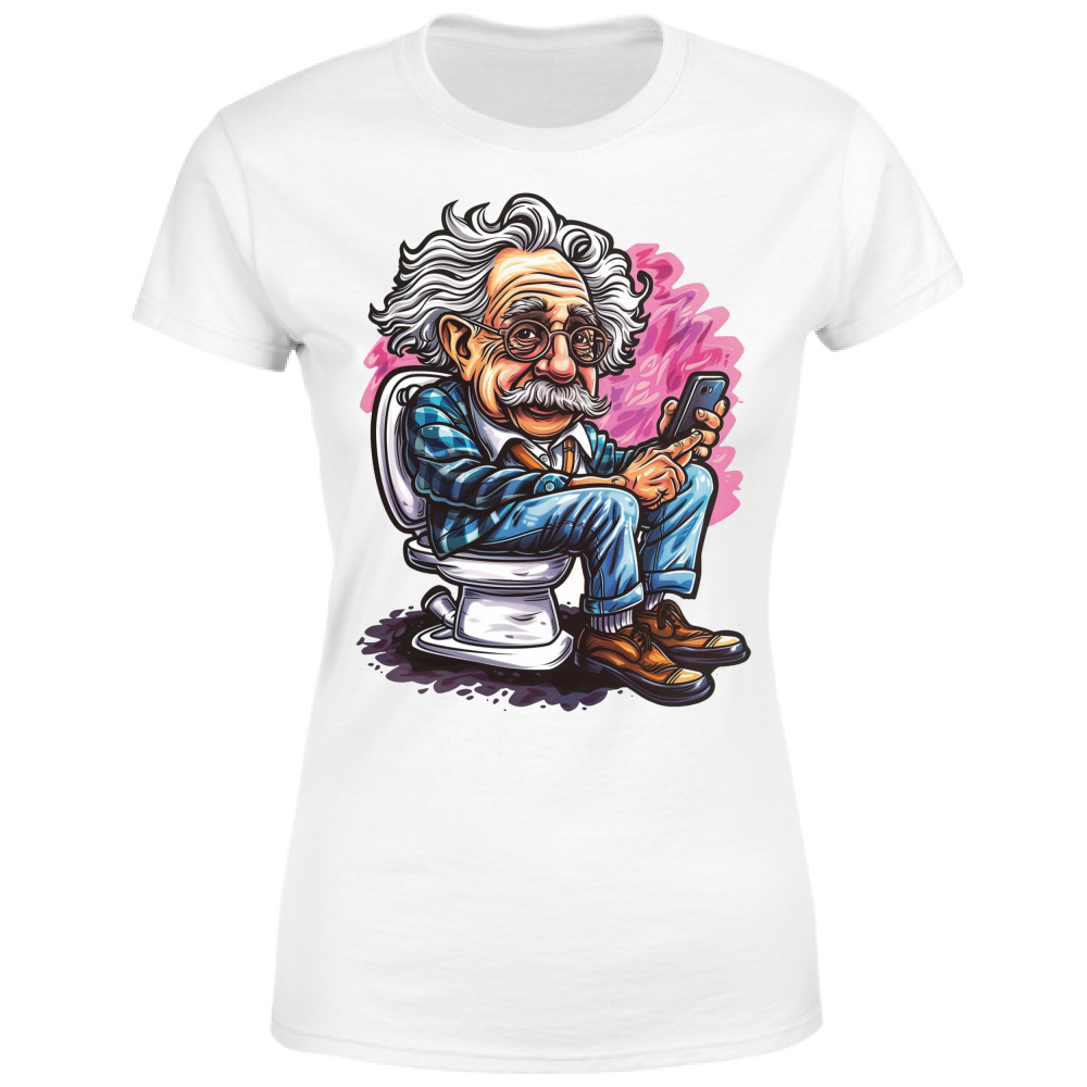 T-Shirt Donna Einstein WC