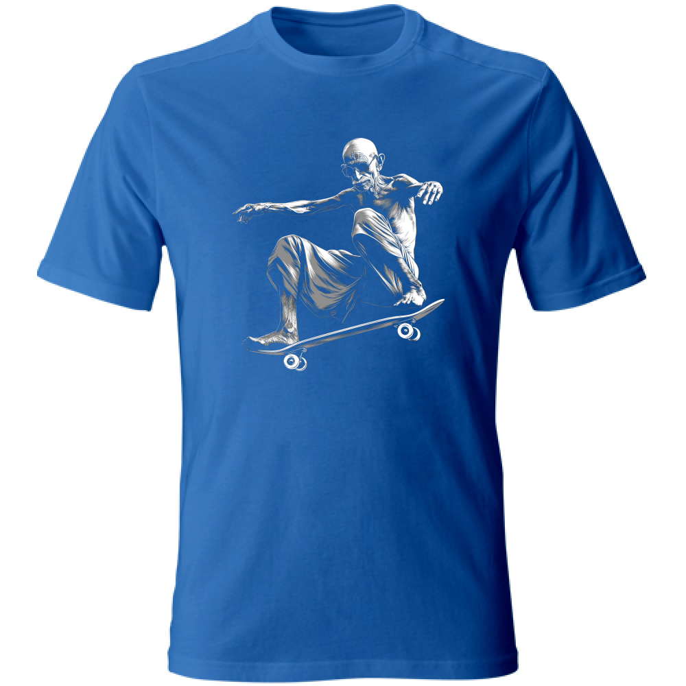 T-Shirt Unisex Large Mahatma Skater