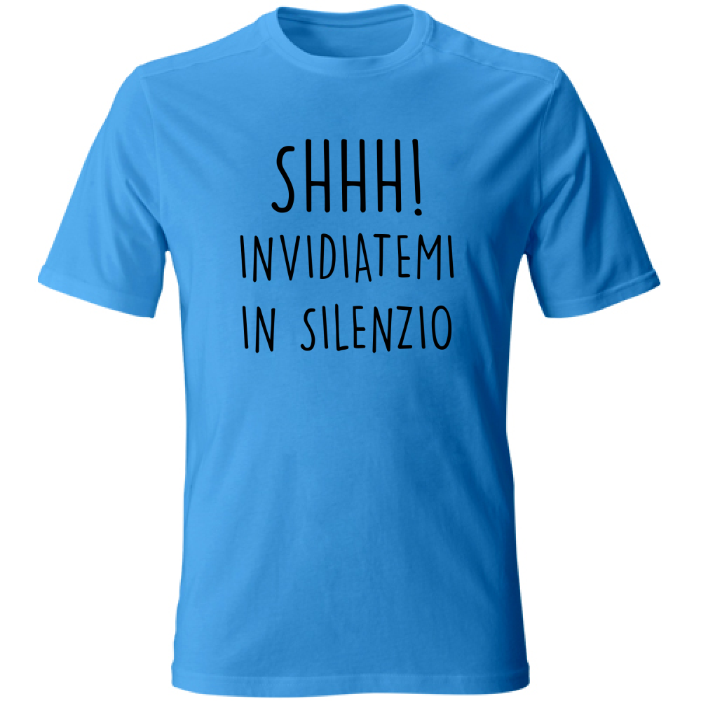 T-Shirt Unisex Il silenzio - Scritte Divertenti - Chiara