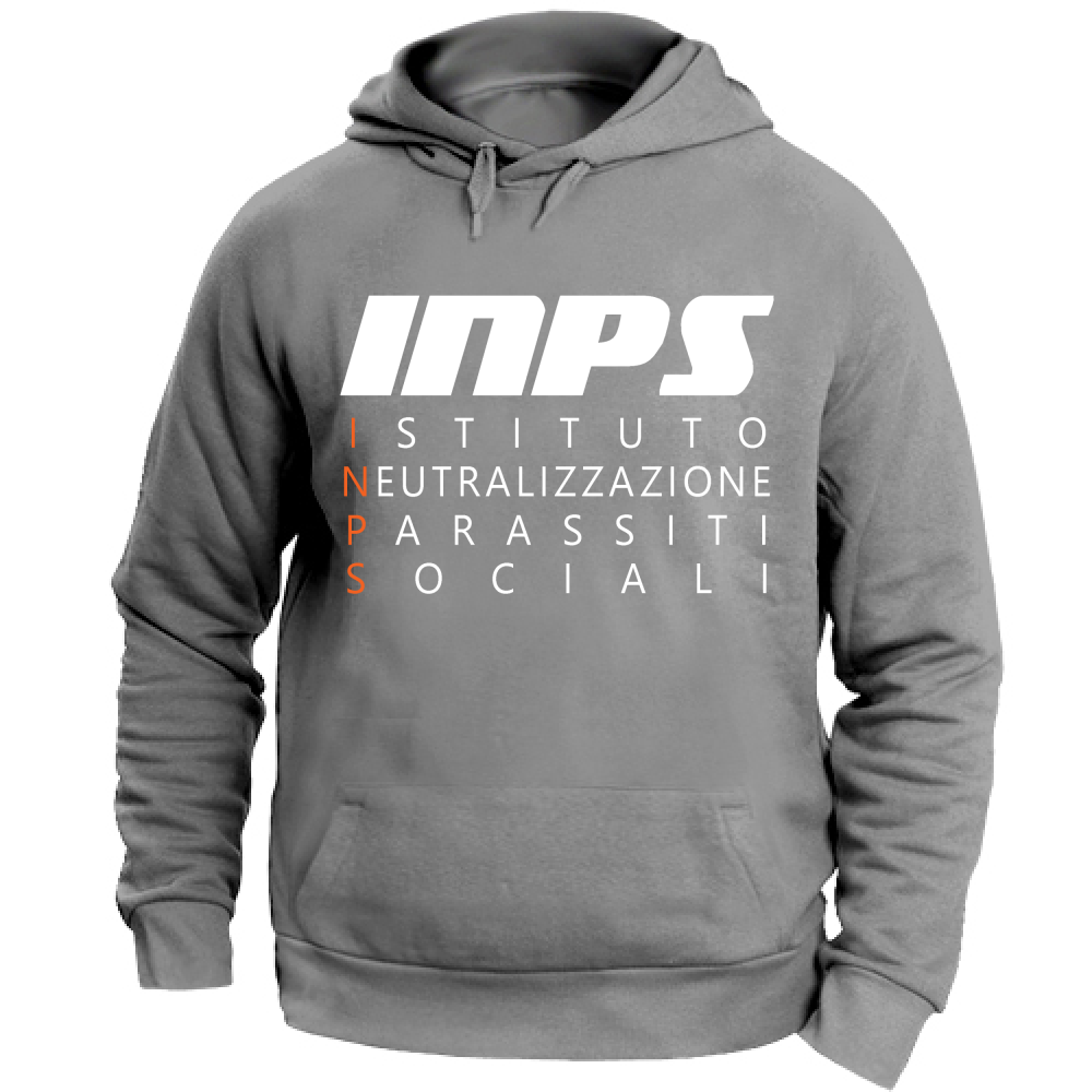 Felpa Unisex con Cappuccio I n p s