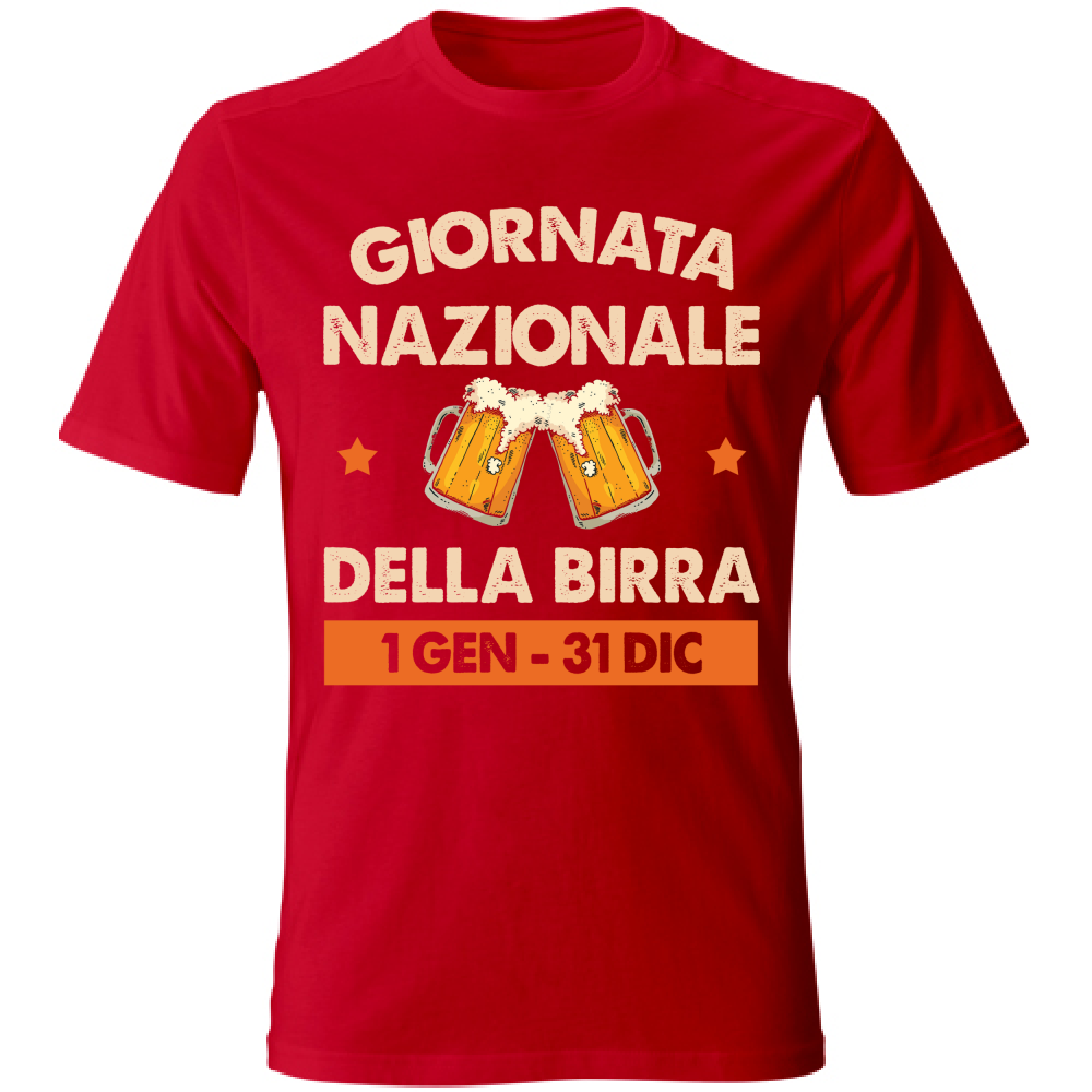 T-Shirt Unisex Giornata nazionale della birra