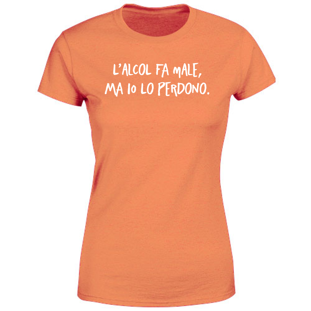 T-Shirt Donna Io perdono - Scritte Divertenti