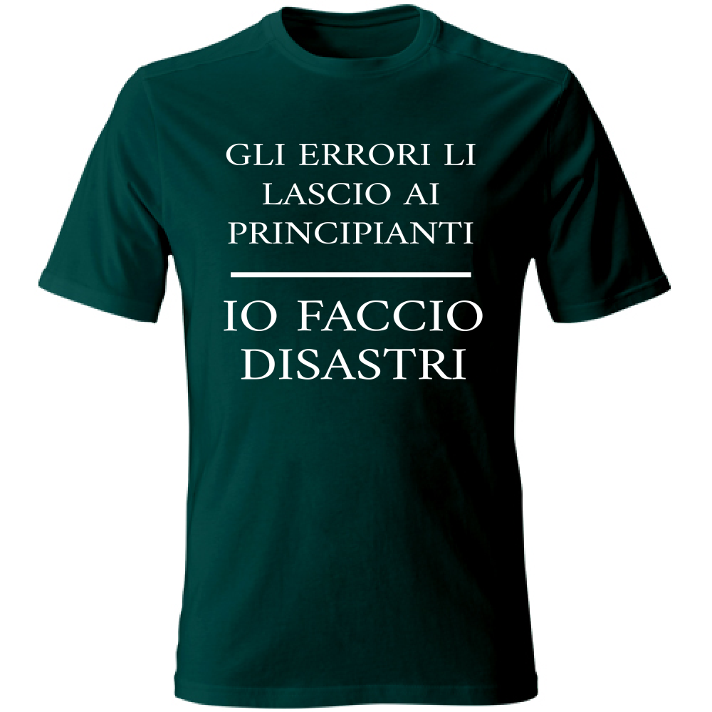 T-Shirt Unisex Errori Disastri
