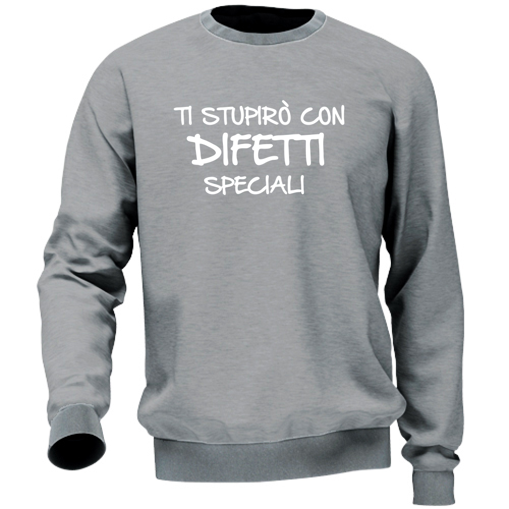 Felpa Unisex Difetti speciali - Scritte Divertenti