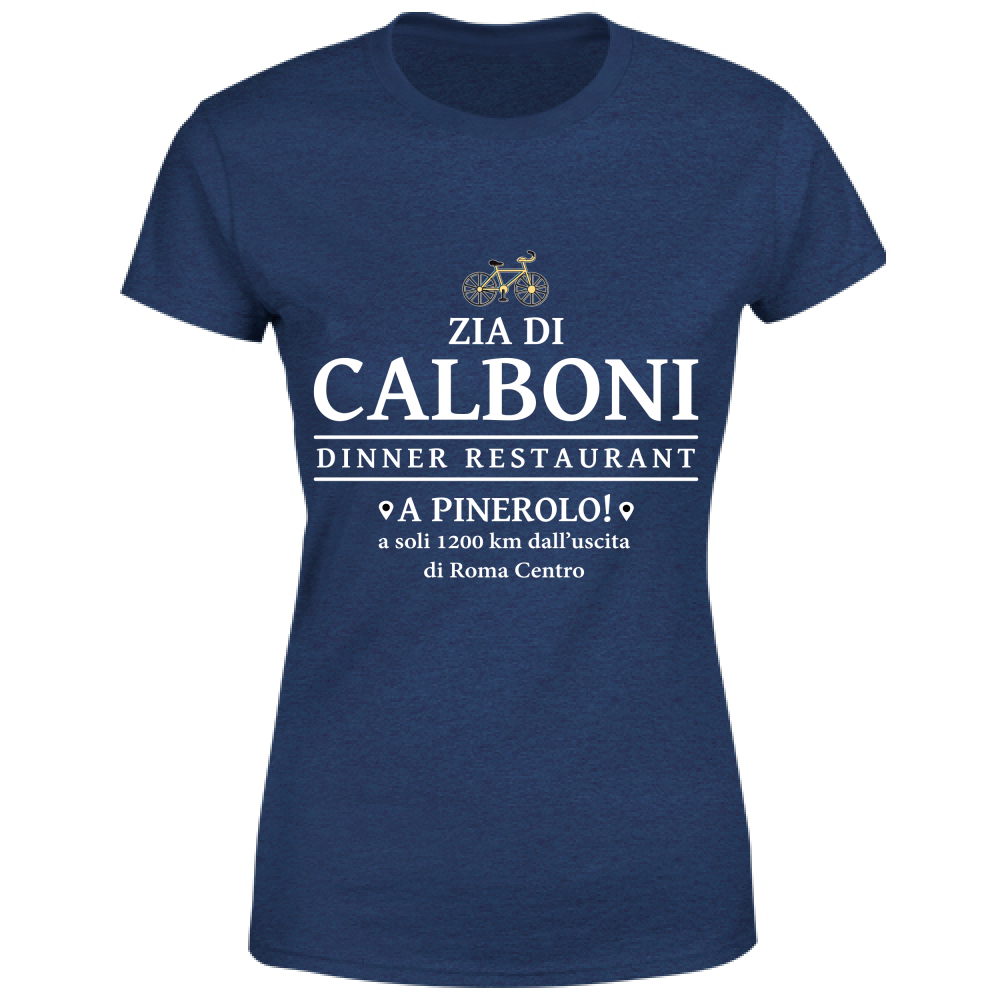 T-Shirt Donna Zia di Calboni Restaurant