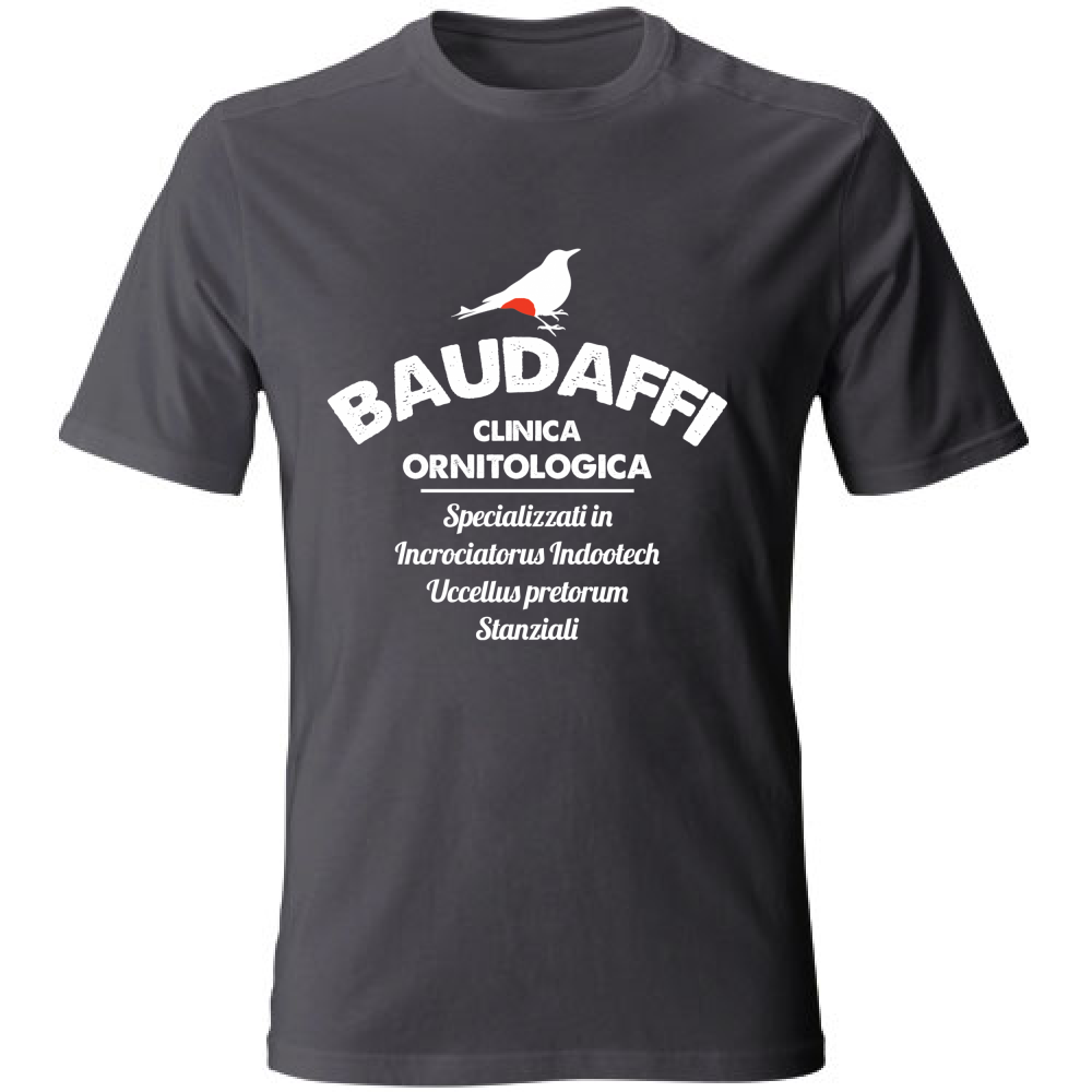 T-Shirt Unisex Baudaffi Clinica Ornitologica