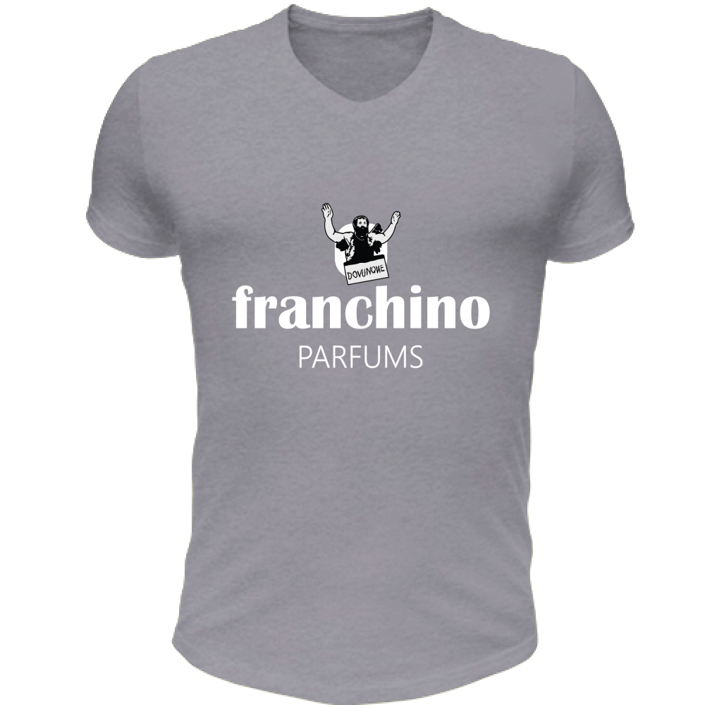 T-Shirt Unisex Scollo V Franchino Parfums