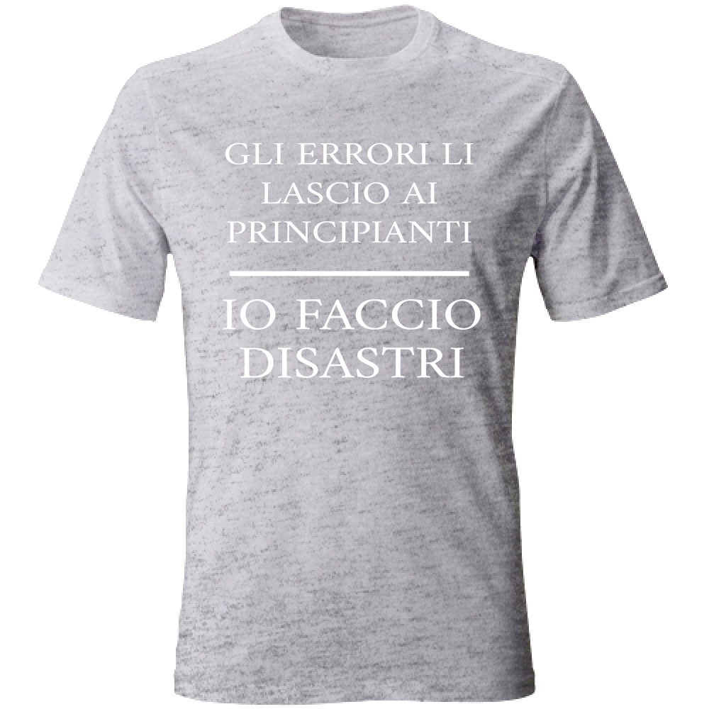 T-Shirt Unisex Errori Disastri