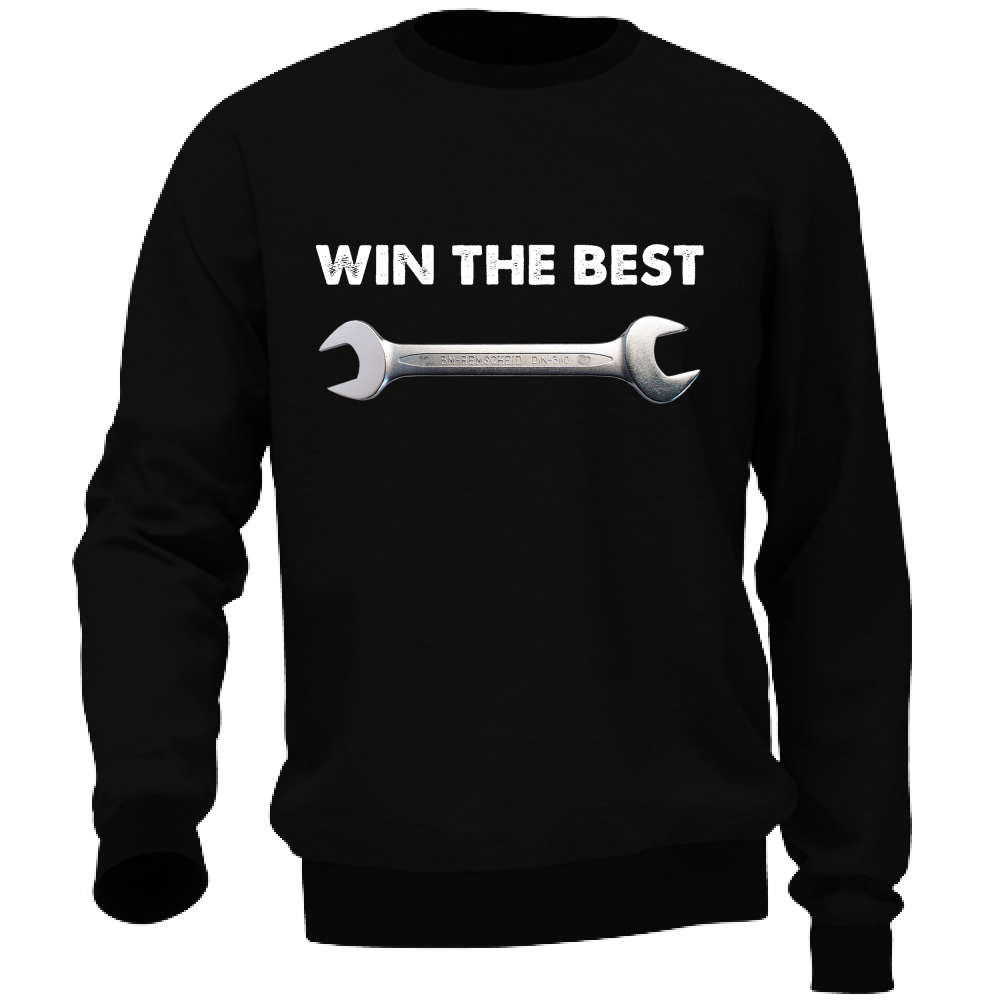 Felpa Unisex Win the Best