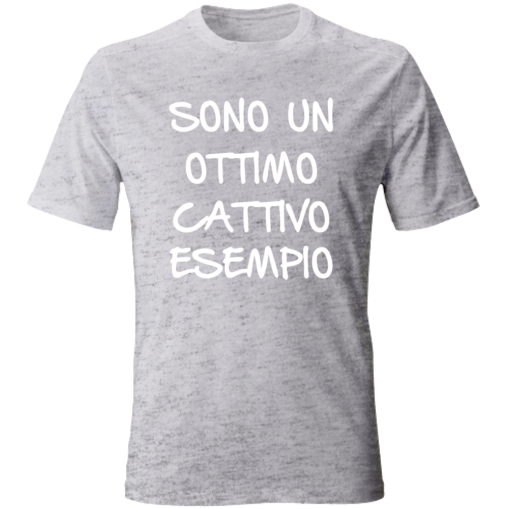 T-Shirt Unisex Esempio - Scritte Divertenti