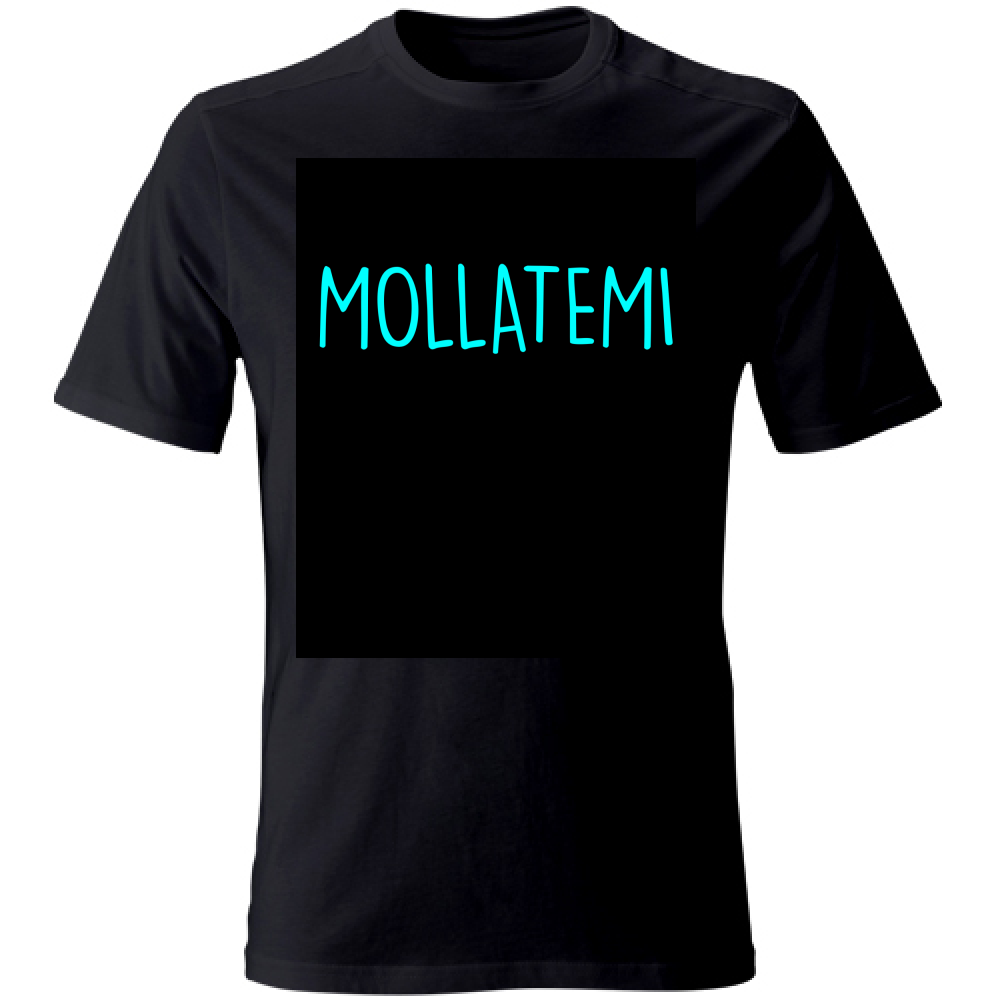 T-Shirt Unisex Mollatemi - Scritte Acide