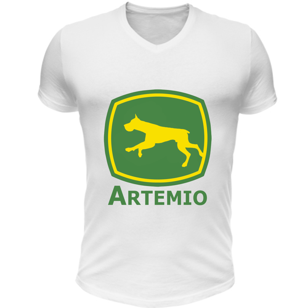 T-Shirt Unisex Scollo V Artemio Trattori