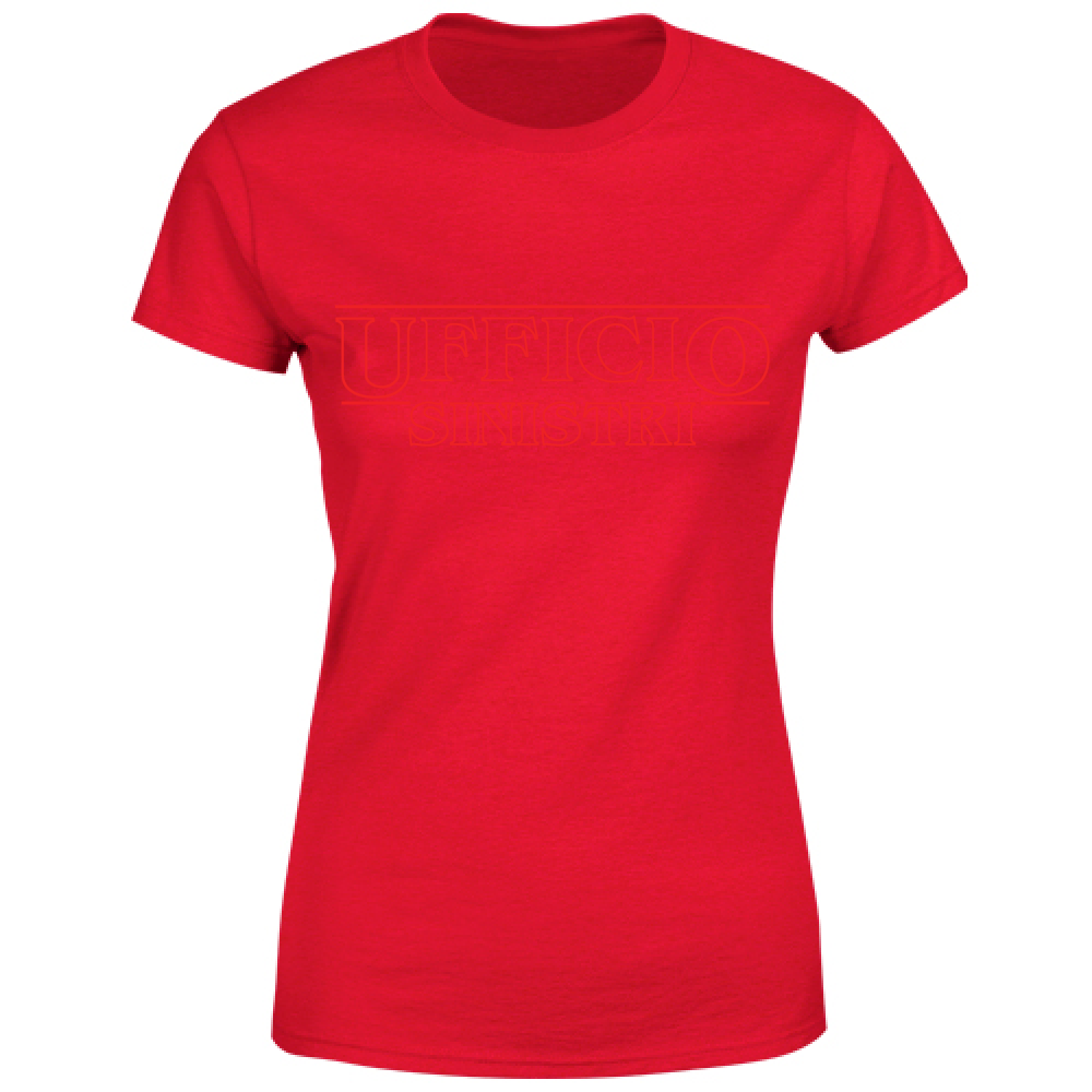 T-Shirt Donna Strange Ufficio Sinistri