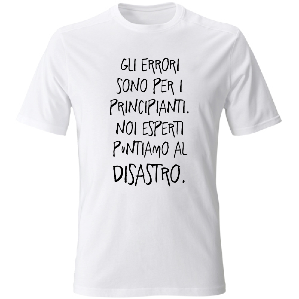 T-Shirt Unisex Noi esperti - Scritte Divertenti - Chiara