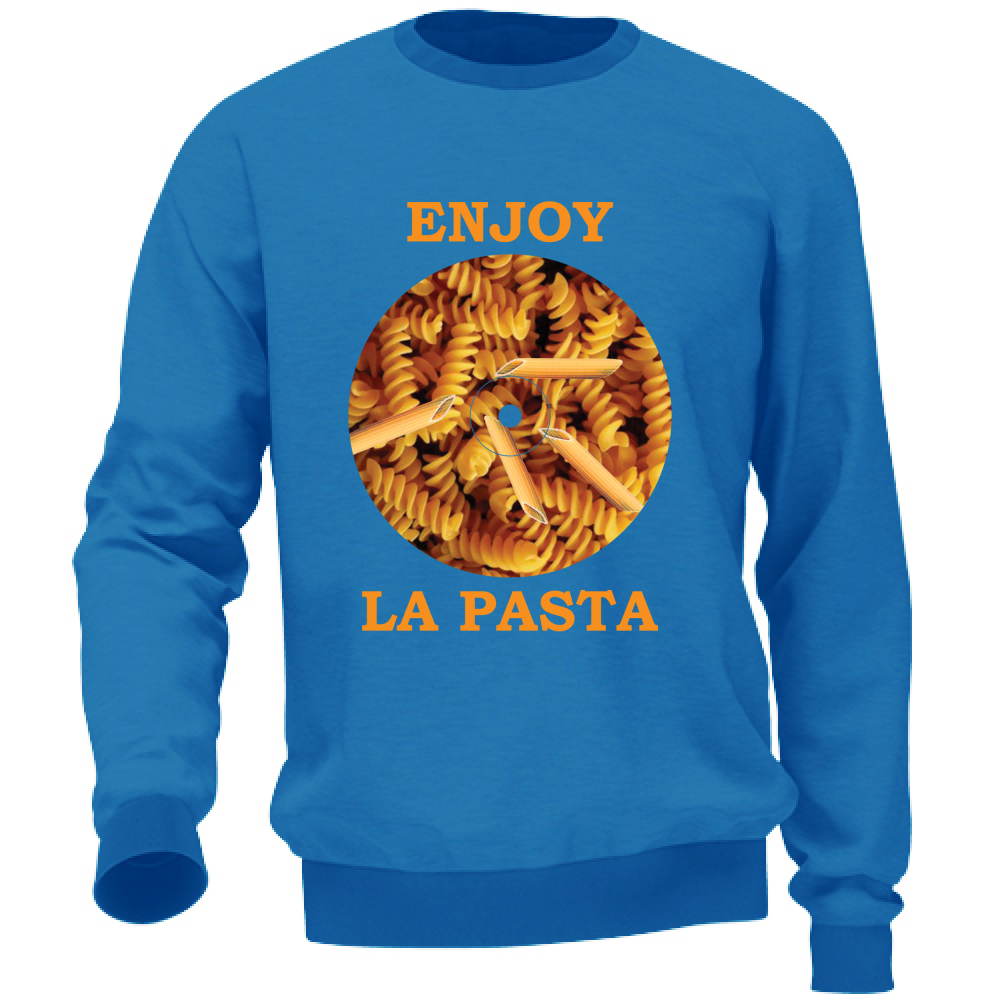 Felpa Unisex Enjoy La Pasta