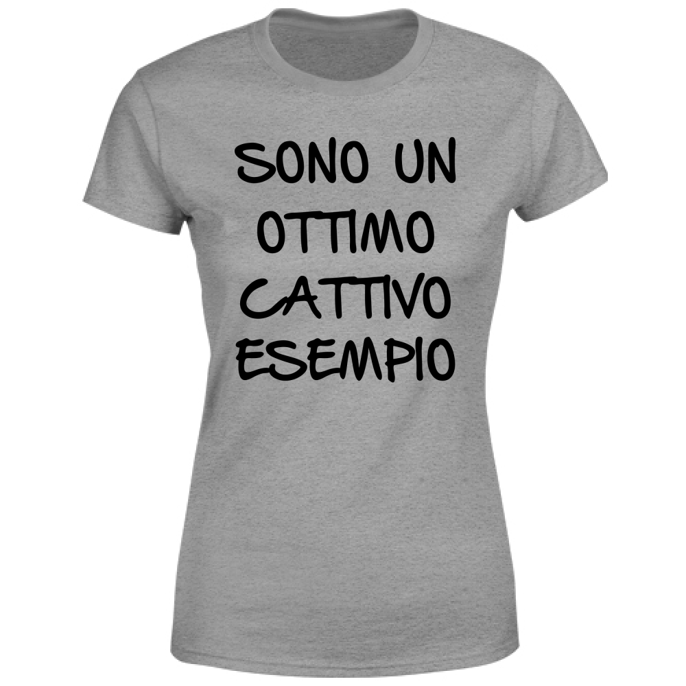 T-Shirt Donna Esempio - Scritte Divertenti - Chiara