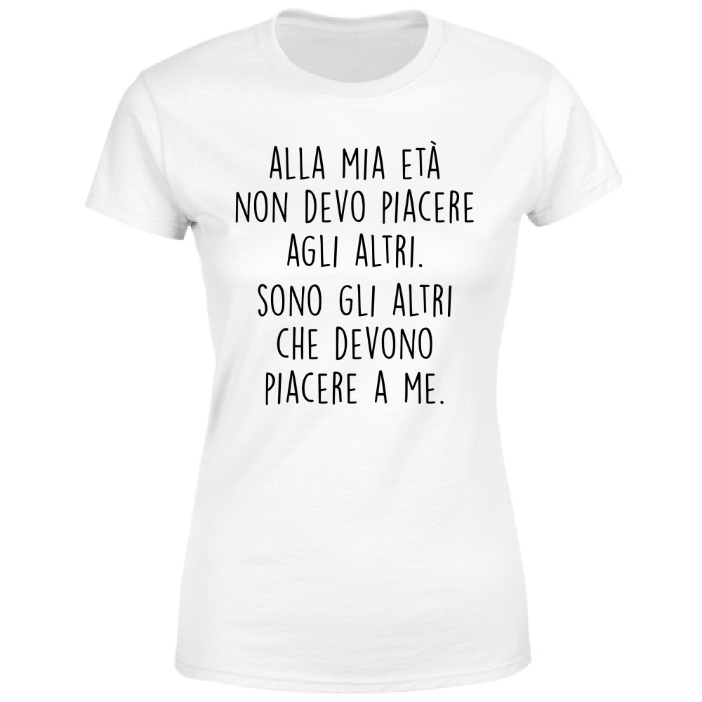 T-Shirt Donna Piacere - Scritte Divertenti - Chiara