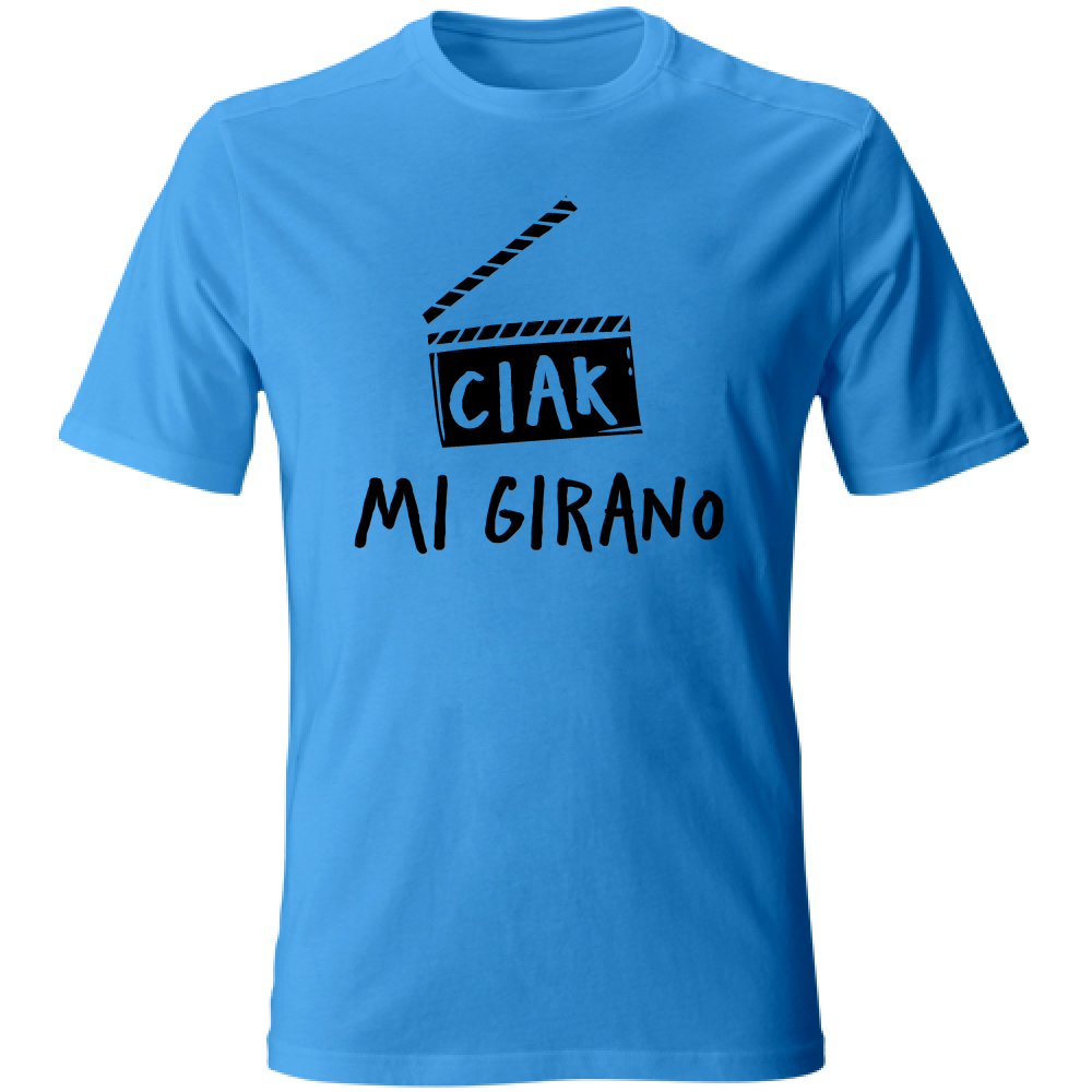 T-Shirt Unisex Ciak - Scritte Divertenti - Chiara