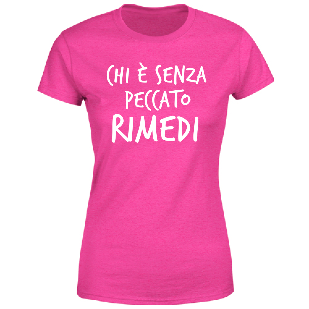 T-Shirt Donna Peccato - Scritte Divertenti