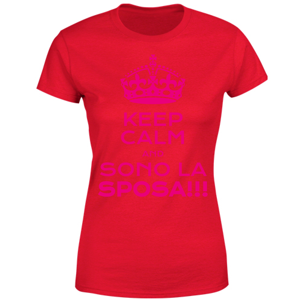 T-Shirt Donna Maglietta - Addio al Nubilato - KC sposa - scura