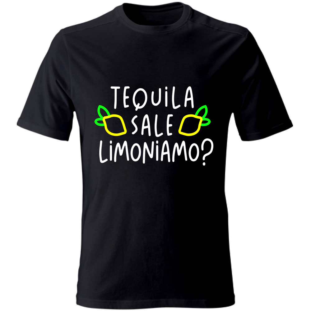 T-Shirt Unisex Limoniamo - Scritte Acide