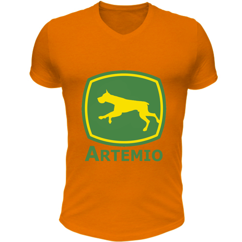 T-Shirt Unisex Scollo V Artemio Trattori