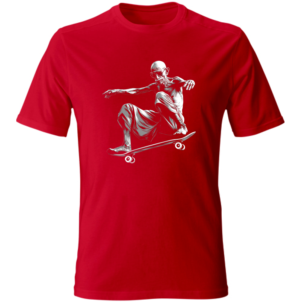 T-Shirt Unisex Large Mahatma Skater