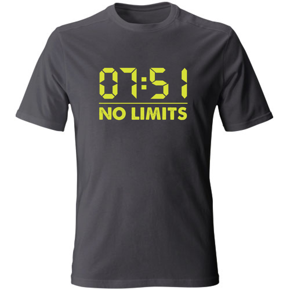 T-Shirt Unisex Large 7:51 no limits