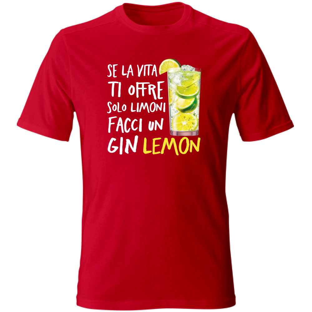 T-Shirt Unisex Large Se la vita ti offre limoni - Scritte Divertenti