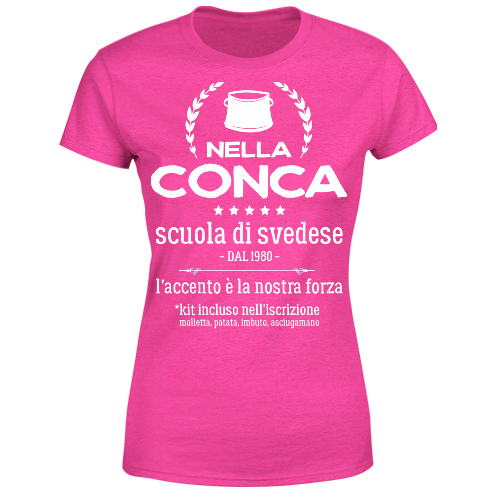 T-Shirt Donna Nella Conca